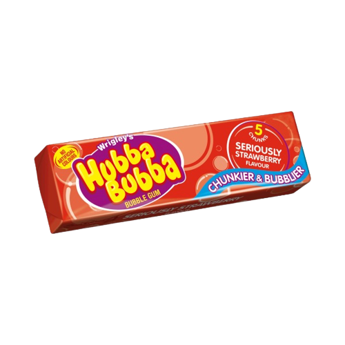 Hubba Bubba Seriously Strawberry 35g
