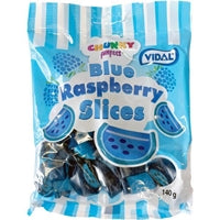 CHUNKY FUNKEEZ Blue Raspberry Slices 140g