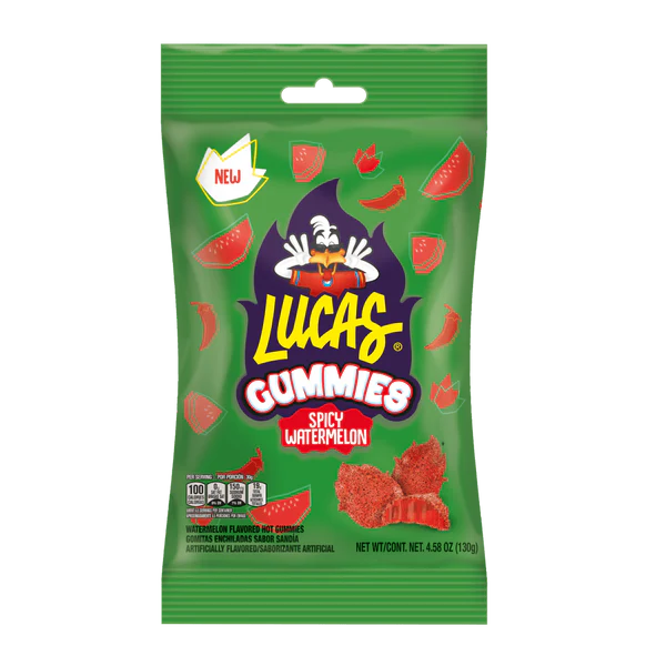 Lucas Gummies Spicy Watermelon 130g
