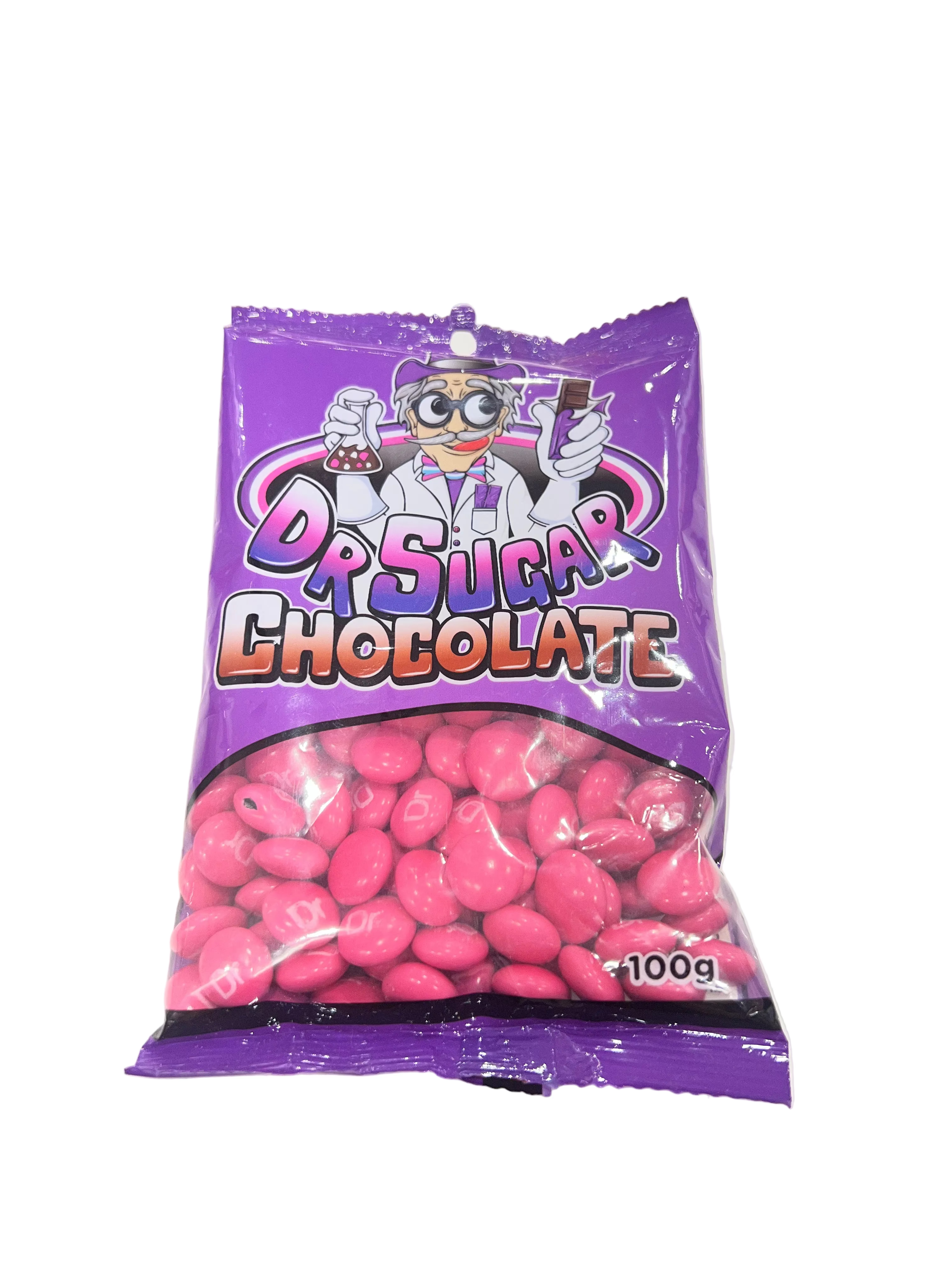 Dr Sugar Chocolate Pink 100g