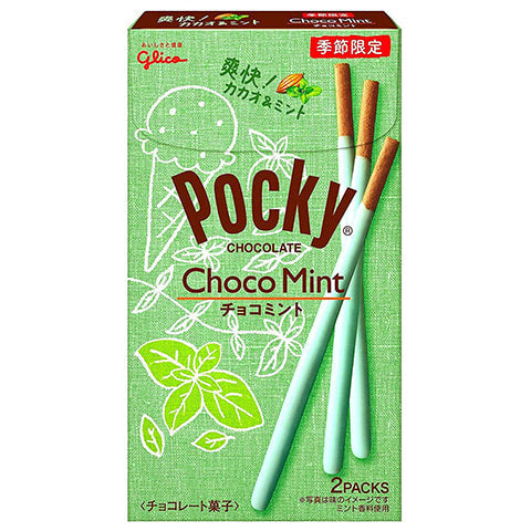 Pocky Japanese Choco Mint 60g