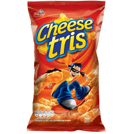 Cheese Tris Bolsaza Corn Chips 120g
