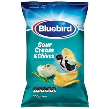 Bluebird Originals Sour Cream & Chives 150g