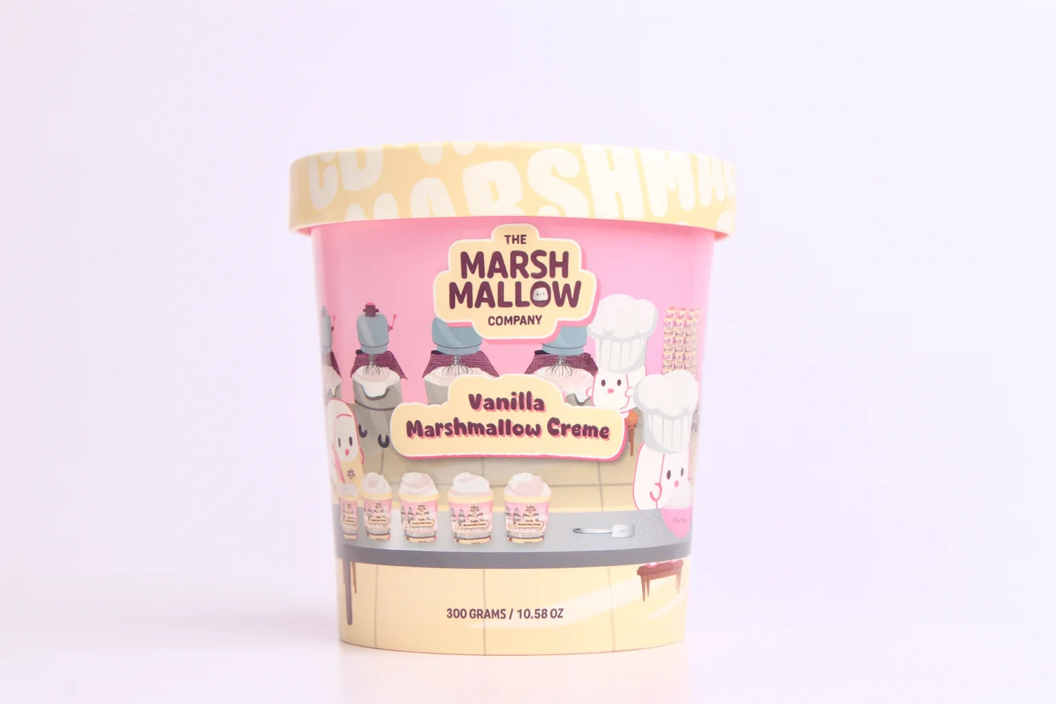 The Marshmallow Co Vanilla Marshmallow Crème 300g