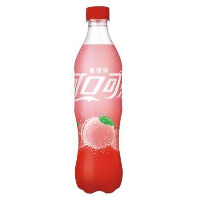 COCA COLA Peach Flavour Soda 500ml