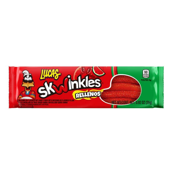 LUCAS Skwinkles Rellenos Watermelon 26g