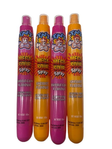 TNT Mega Sour Spray Sherbert 110ml