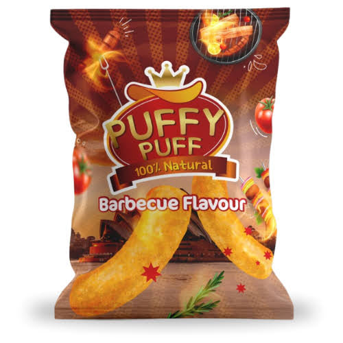 Puffy Puff BBQ Chips 85g