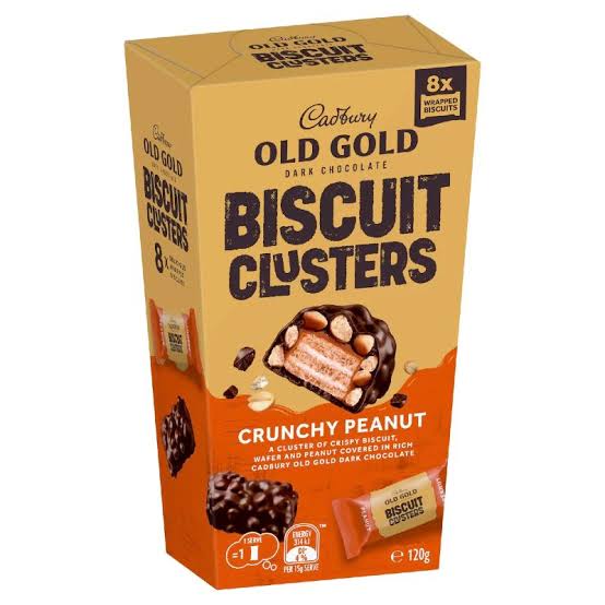 Cadbury Old Gold Dark Chocolate Biscuits 120g
