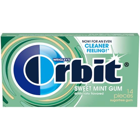 Wrigley’s Orbit Sweet Mint Gum 26.6g