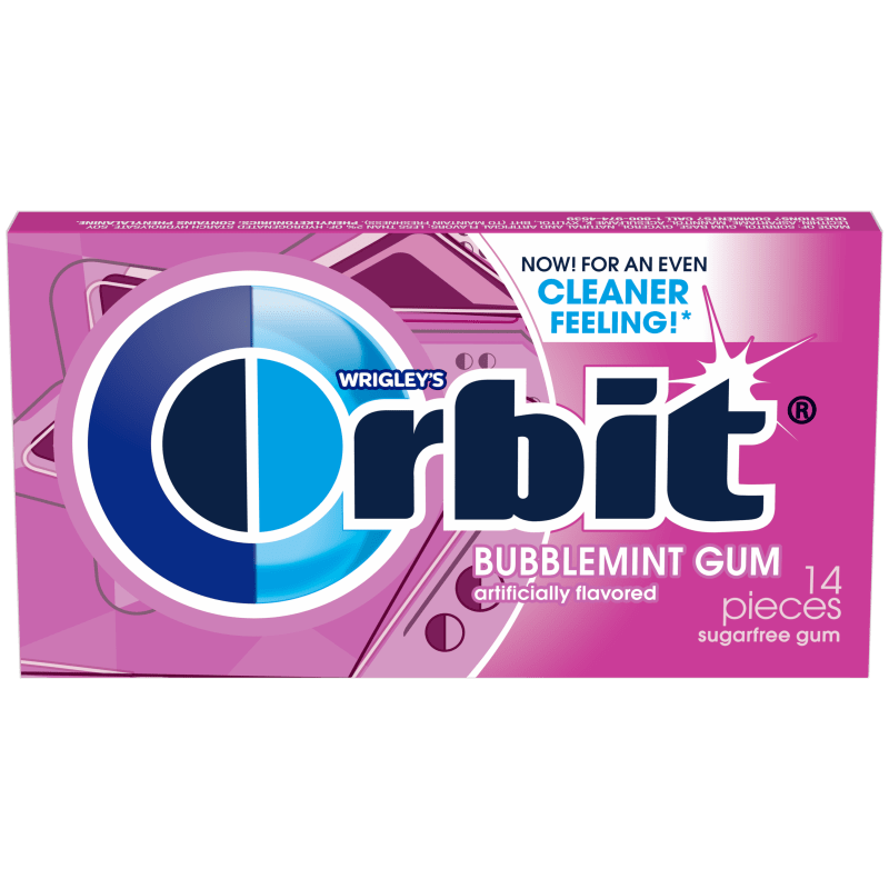 Wrigley’s Orbit Bubblemint Gum 26.6g