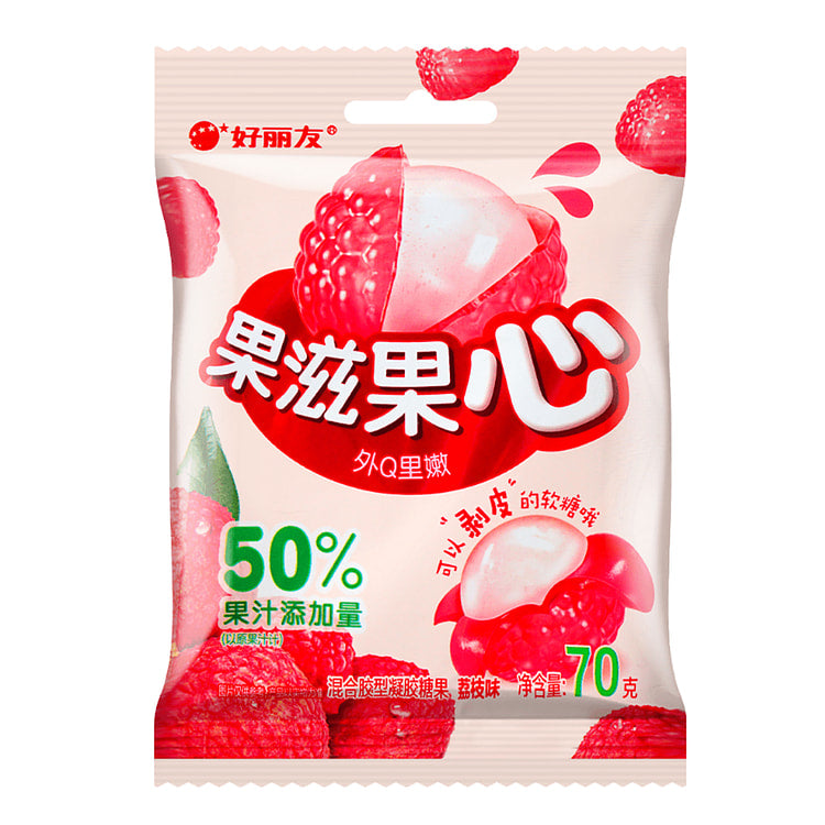 Peeled Lychee Flavoured Gummies 70g