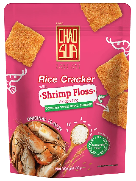 Chao Sua Rice Cracker Shrimp Floss 50g