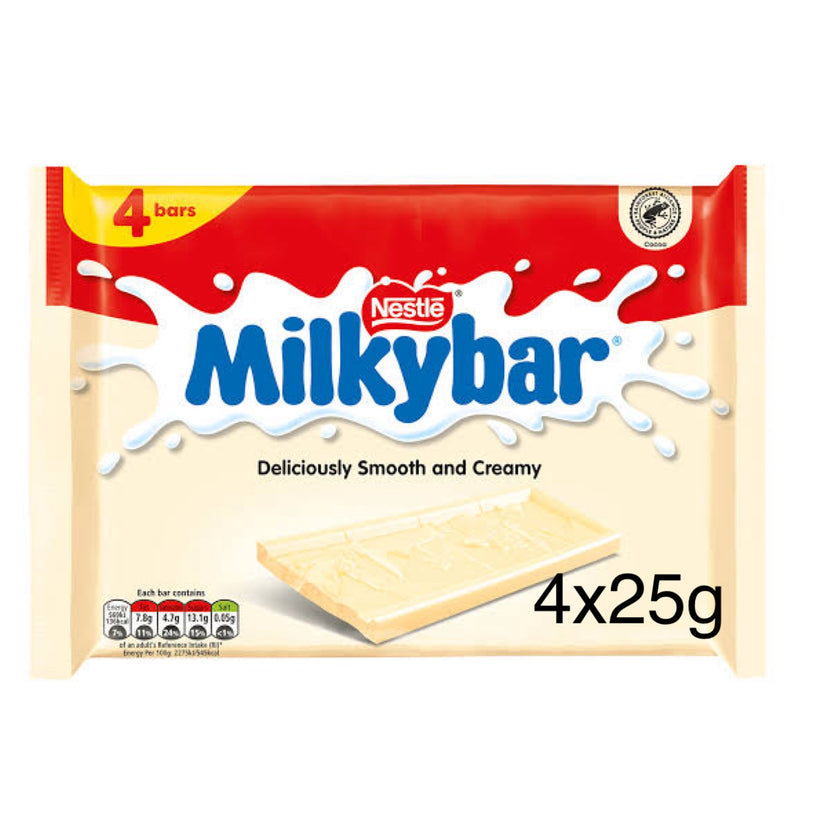 Milky Bar 4 bars 100g