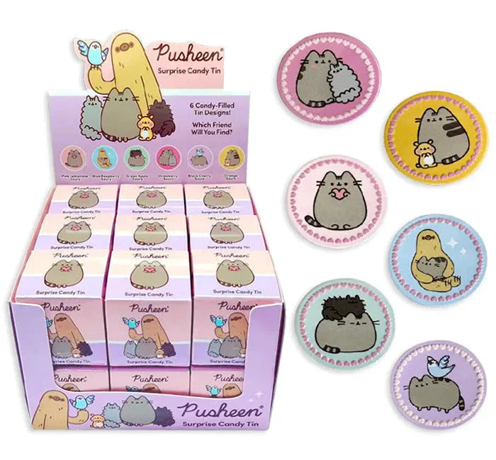 PUSHEEN Surprise Candy Tin 25.5g