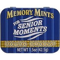Memory Mints For Senior Moments Extra Strong 42.5g