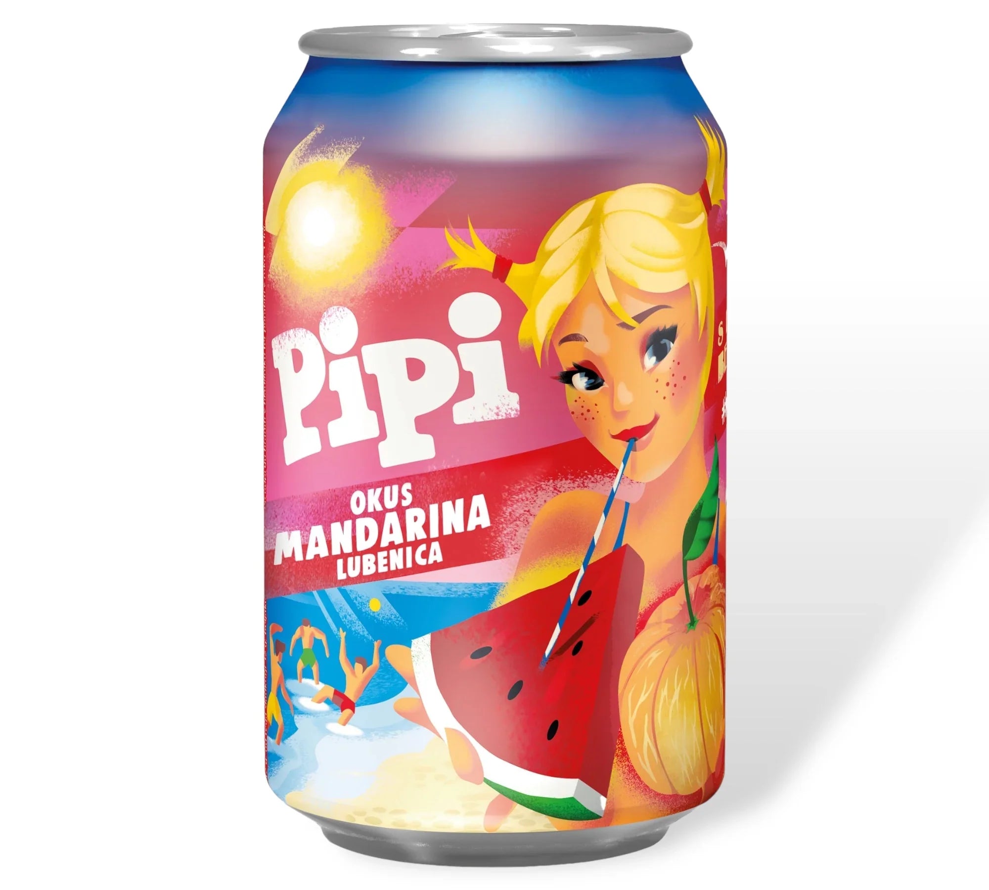 Pipi Mandarina & Lubencia 350ml