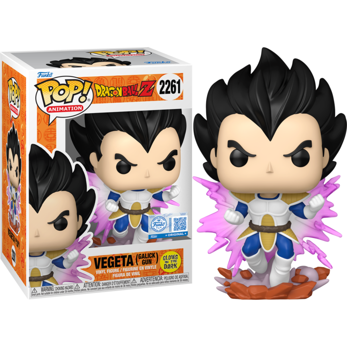 Dragon Ball Z Vegeta Galick Gun Pop! Vinyl