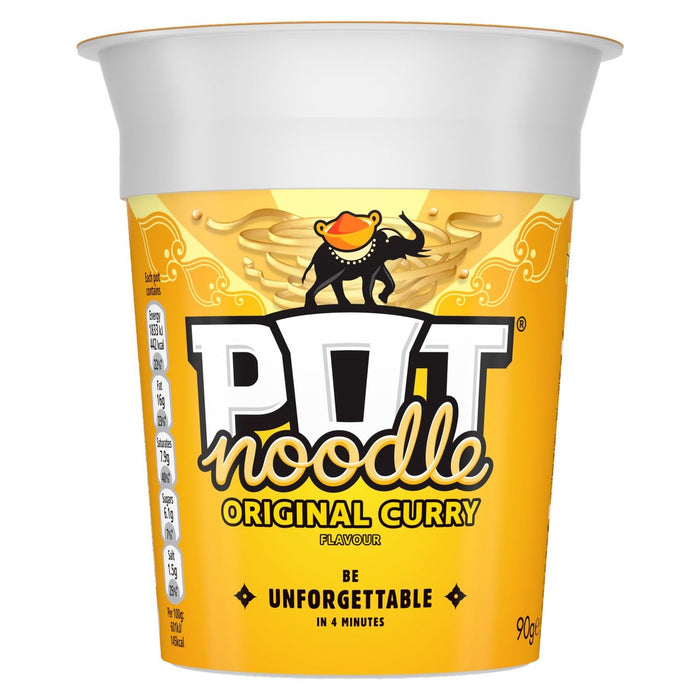 POT NOODLE ORIGINAL CURRY 90g