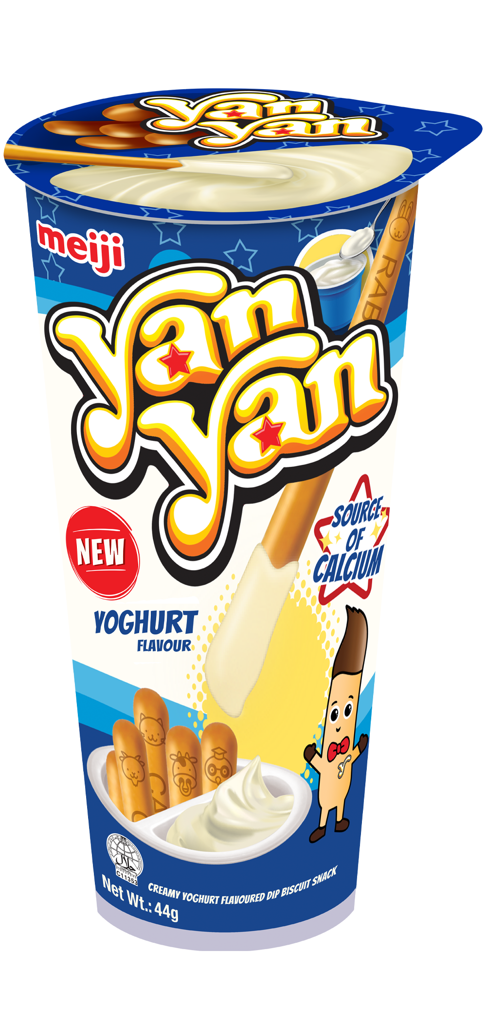 MEIJI Yan Yan Yoghurt Flavour 44g
