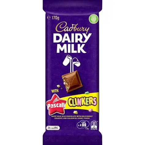 Dairy Milk Block Clinkers 170g
