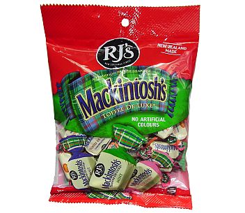 RJ's Mackintosh toffee de luxe 200g