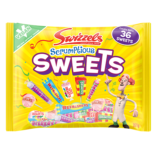 SWIZZELS Scrumptious Sweets 351g
