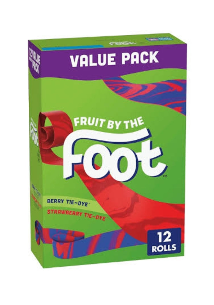 FRUIT BY THE FOOT 12 Pack 256g