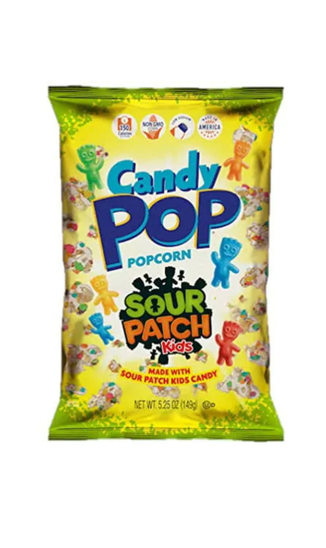 CANDY POP Sour Patch Kids Popcorn 149g