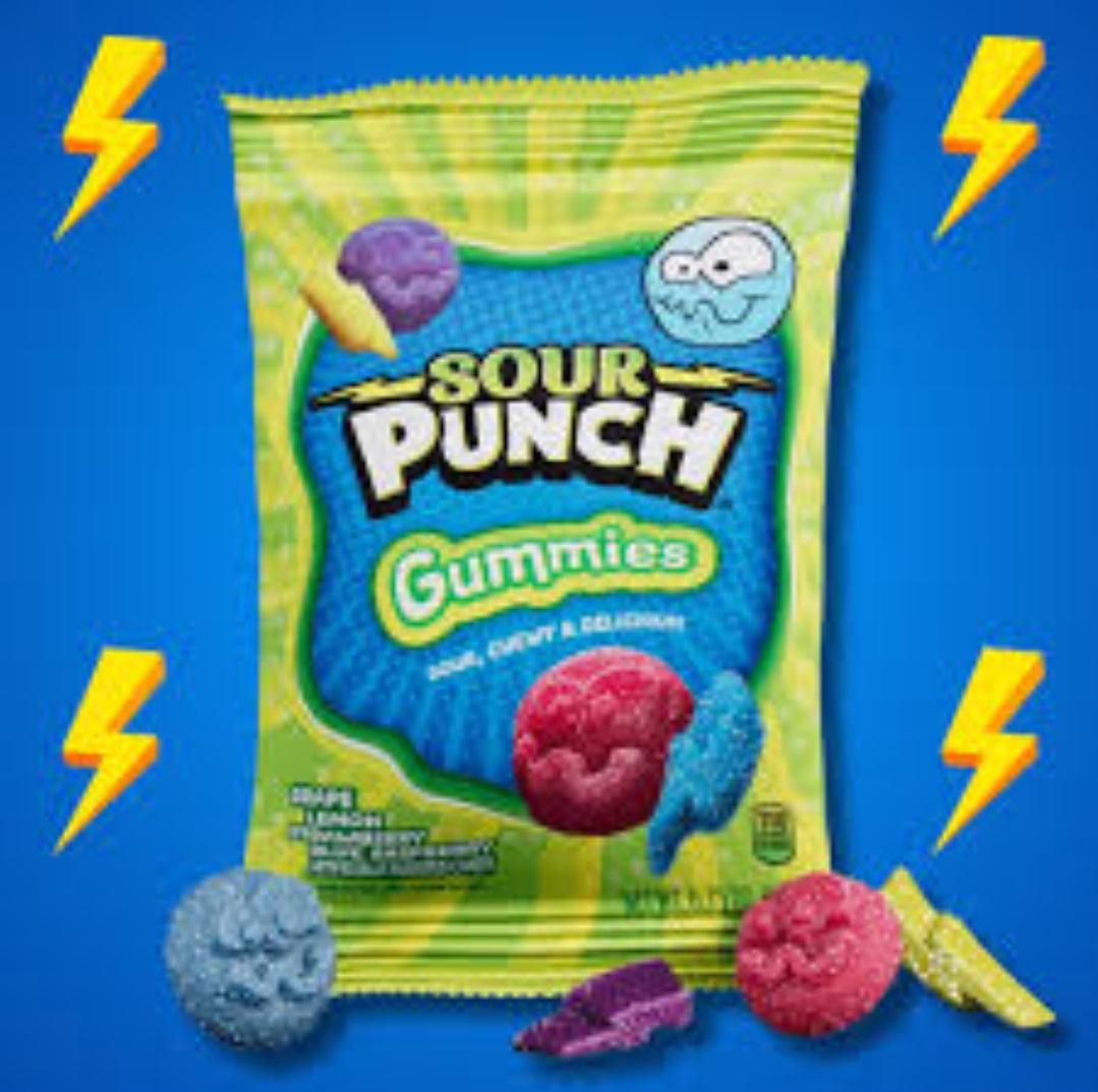 Sour punch gummies 191g