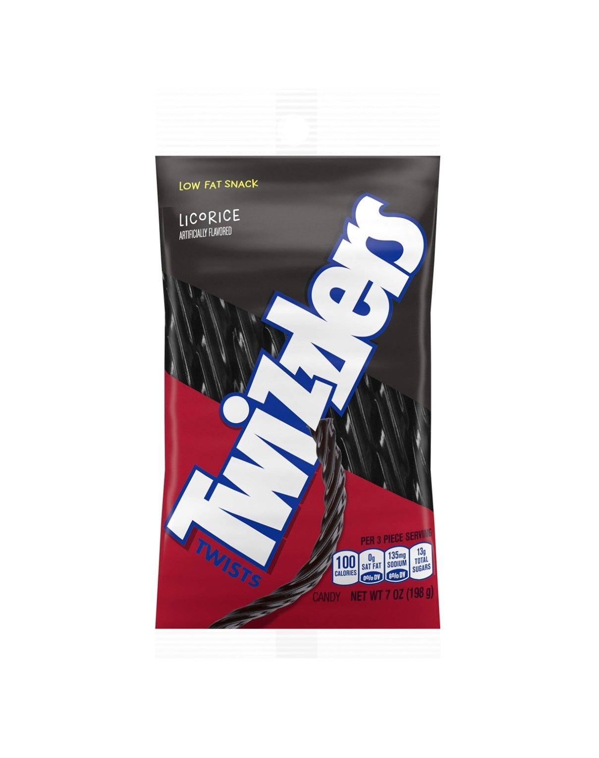 TWIZZLERS Licorice 198g