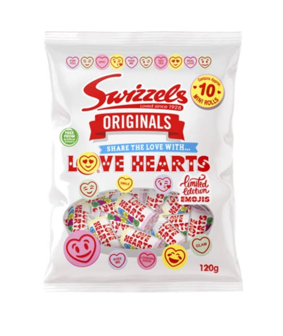 SWIZZELS Originals Love Hearts 120g