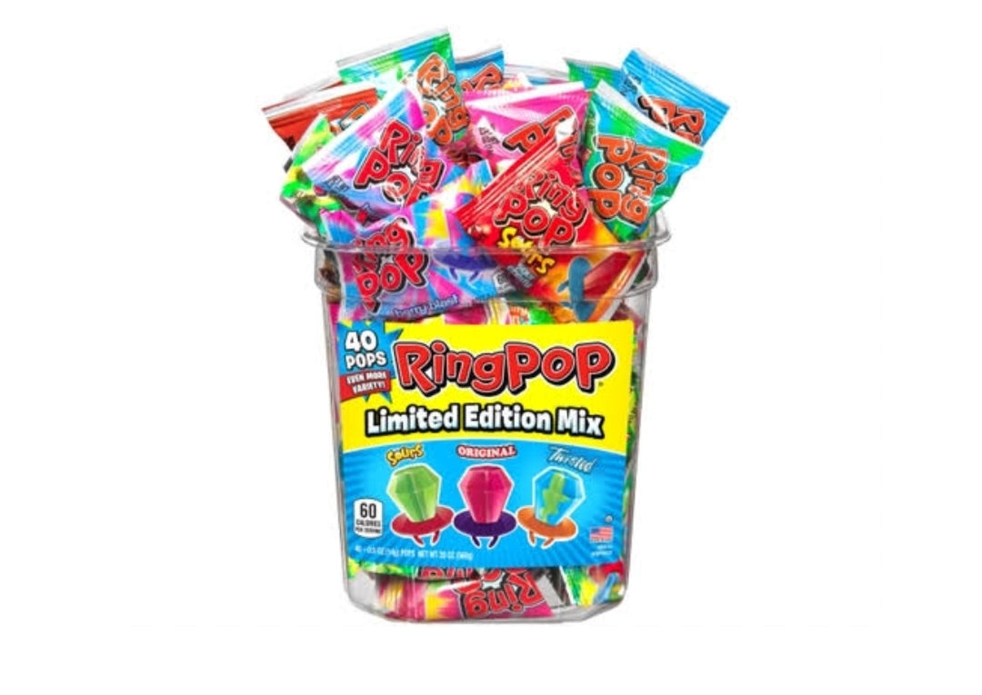 RING POP Limited Edition Assorted 14g