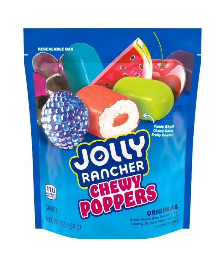 JOLLY RANCHER Chewy Poppers 340g