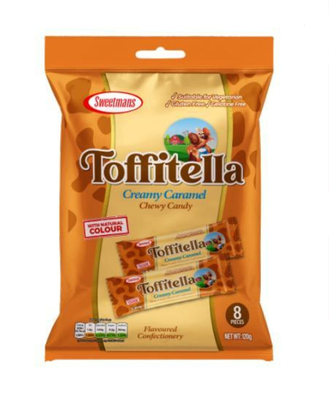 Toffitella Creamy Caramel Chewy Candy 120g