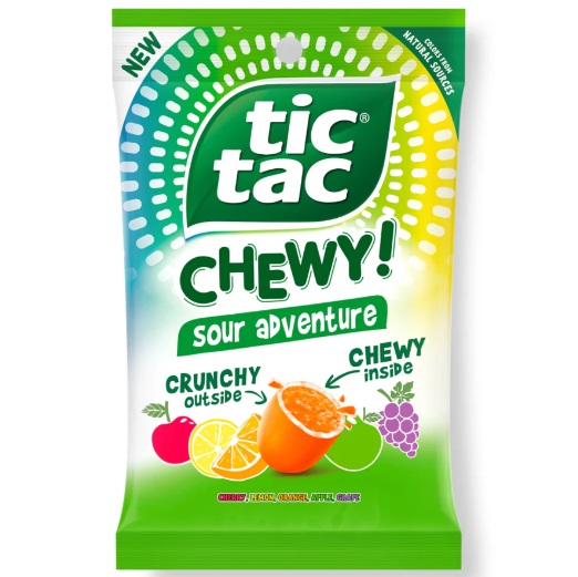 TIC TAC Chewy Sour Adventure 80g