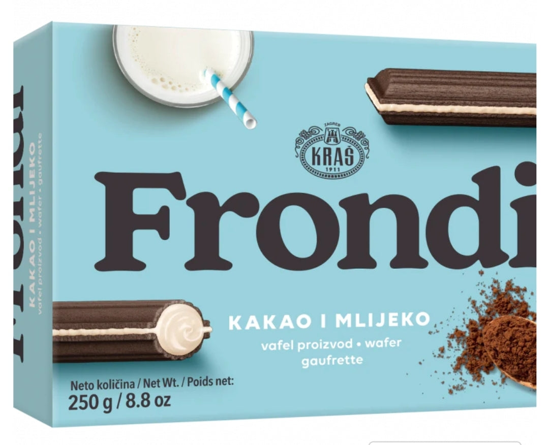 KRAS FRONDI 250g KAKAO I MLIJEKO