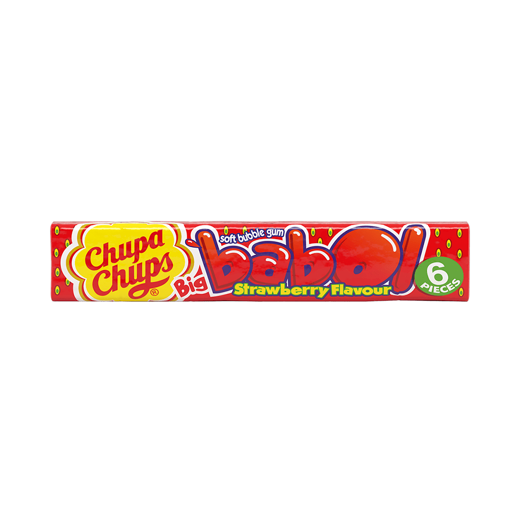 Chupa Chups Big Babol Strawberry Flavour 27.6g