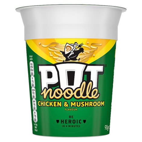 POT NOODLE CHICKEN & MUSHROOM 90g