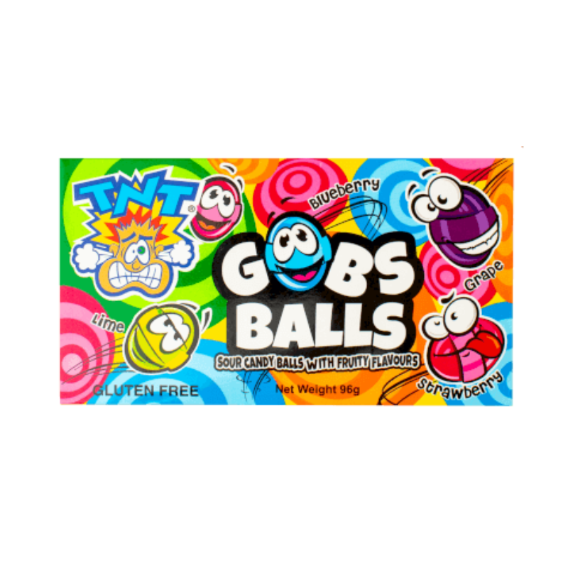 TNT Gobs Balls Sour Candy 96g