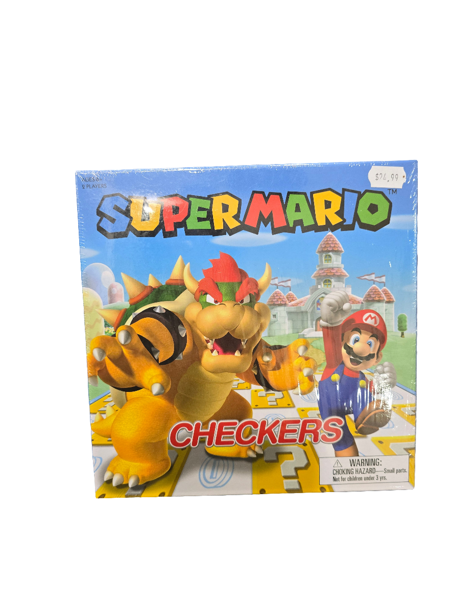 Super Mario checkers