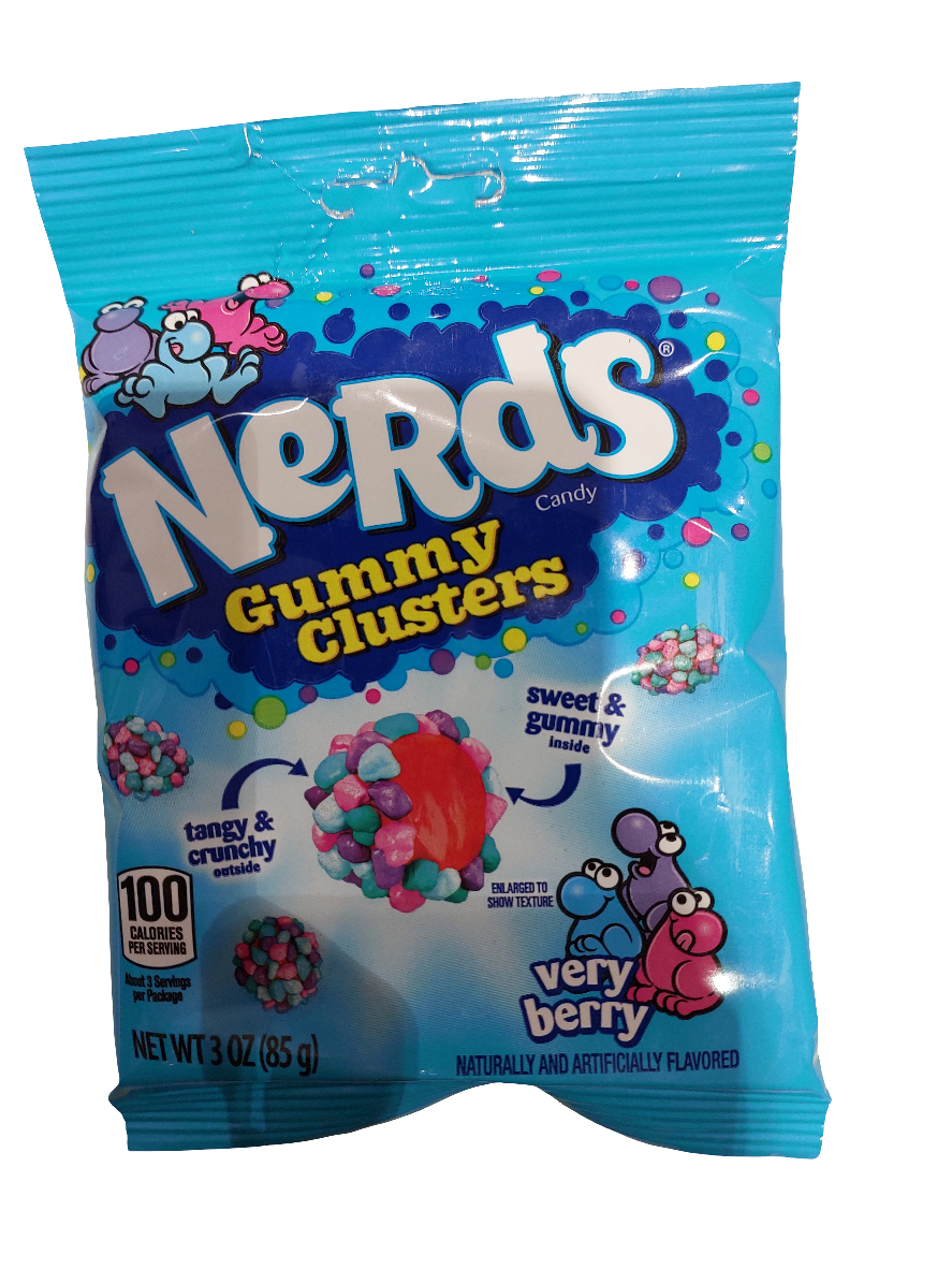 Nerds Gummy Clusters Very Berry 85g