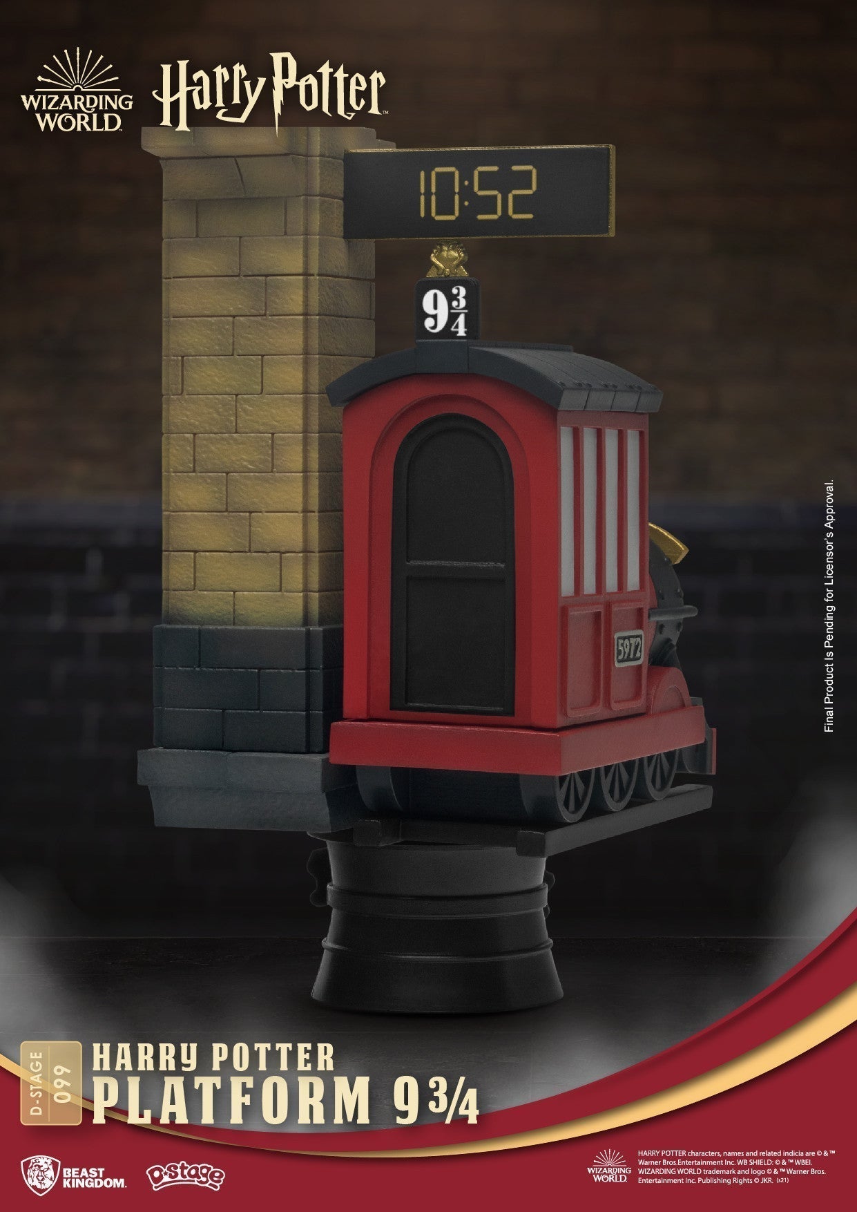 Beast Kingdom D Stage Harry Potter Platform 9 3/4