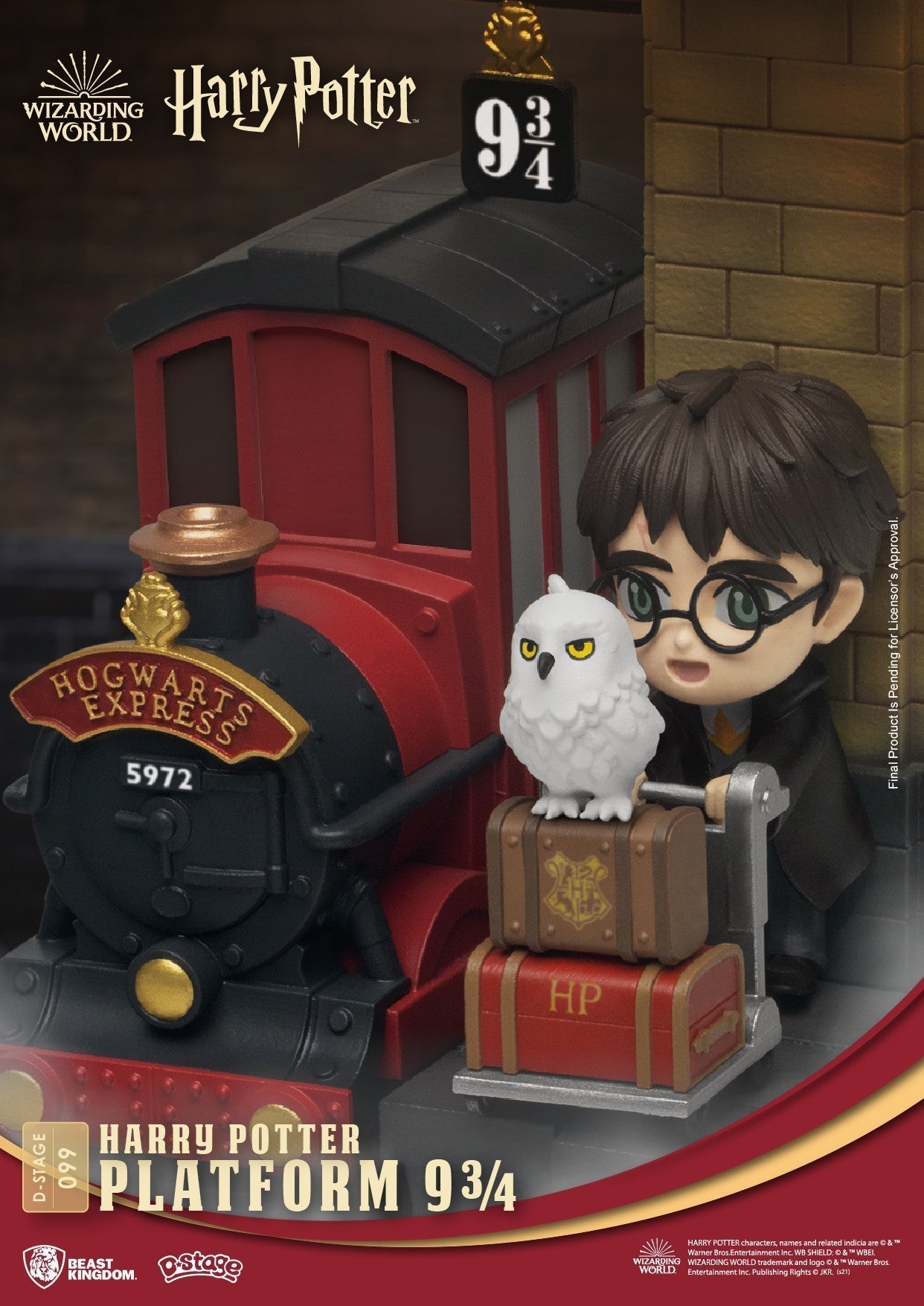 Beast Kingdom D Stage Harry Potter Platform 9 3/4