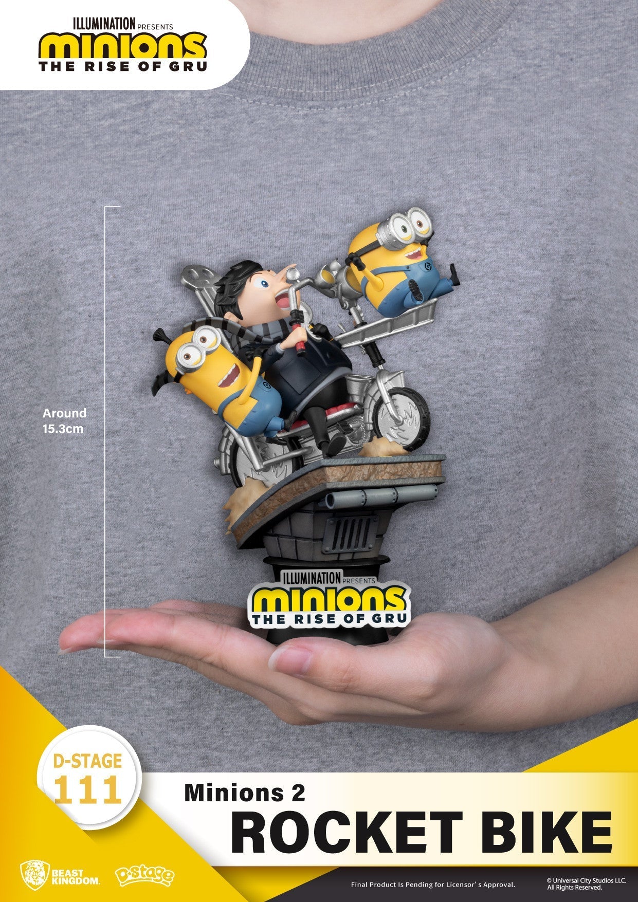 Beast Kingdom D Stage Minions Rocket Bike