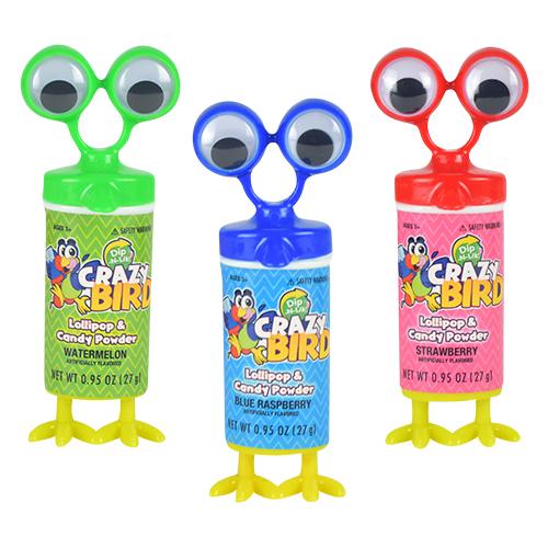Crazy Bird Lollipop & Candy Powder 27g