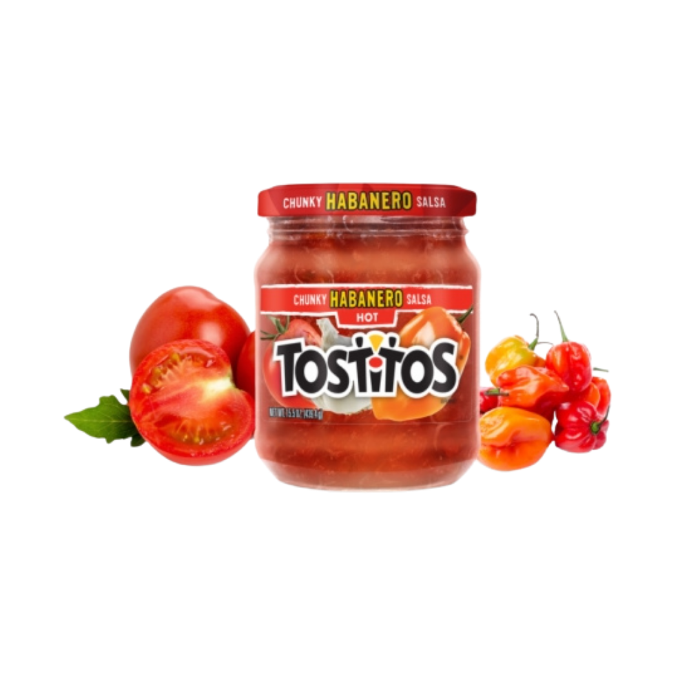 TOSTITOS Chunky Habanero Salsa Hot 439.4g