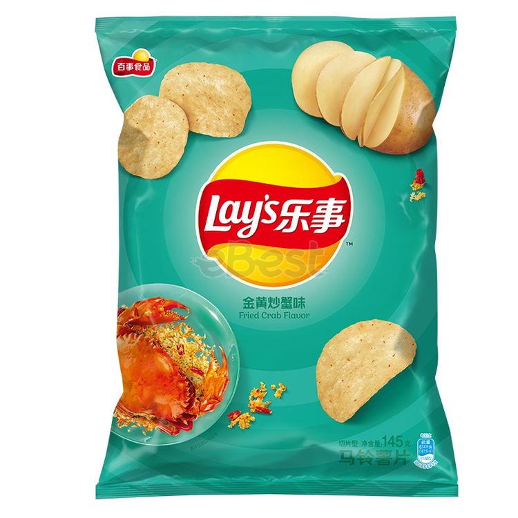 LAY'S FRIED CRAB FLAVOUR 70g