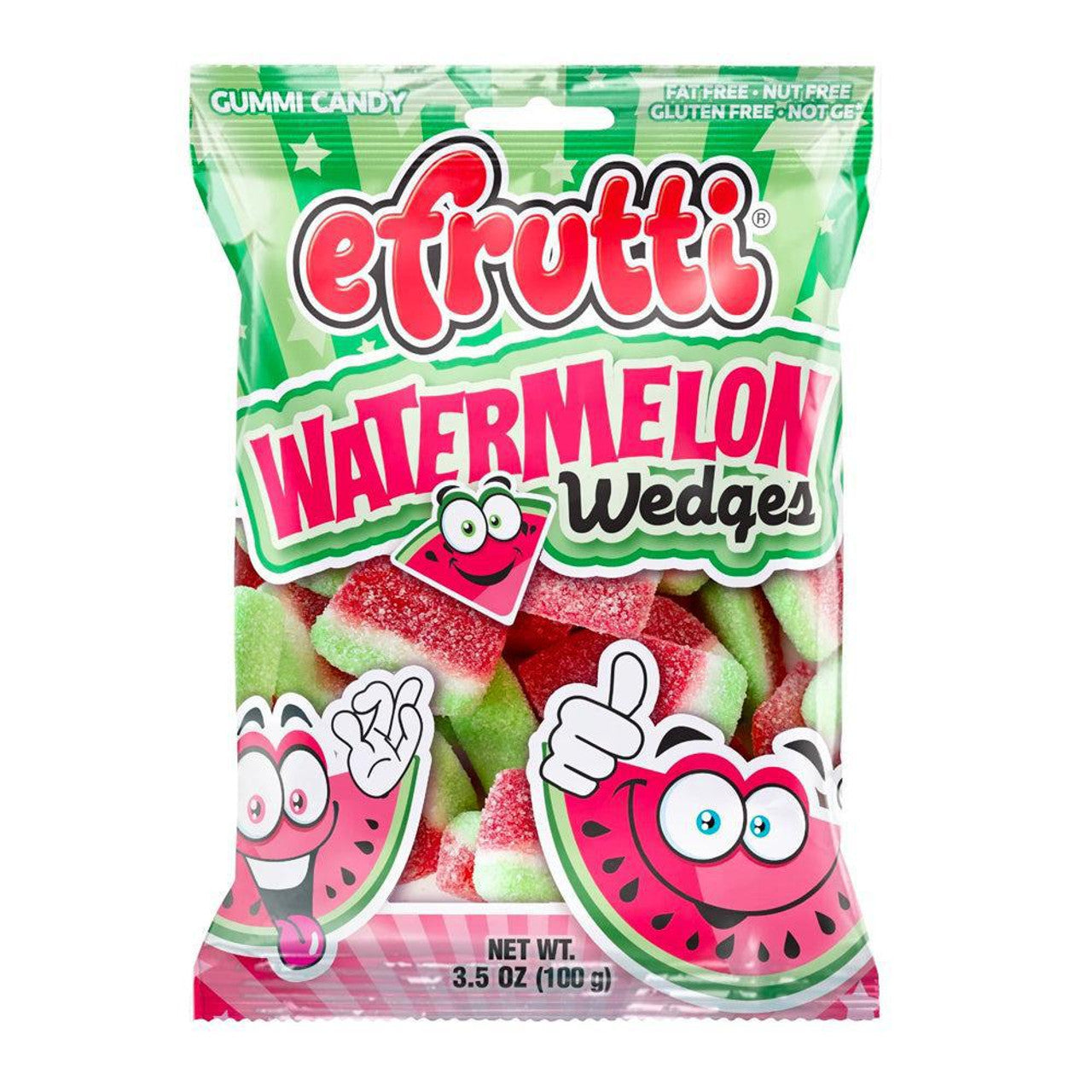 Efrutti Watermelon Wedges 100g