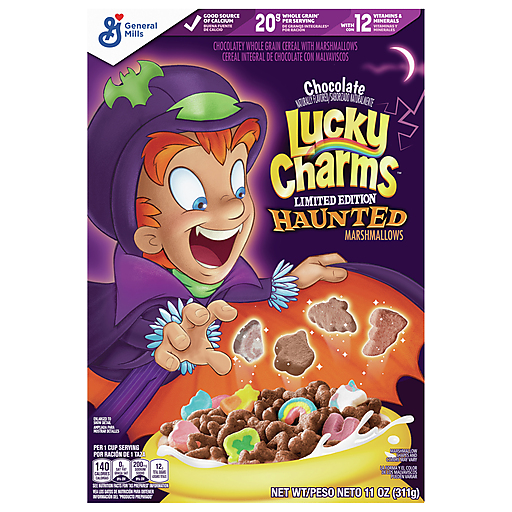 LUCKY CHARMS Chocolate Limited Edition Haunted Marshmallows 311g